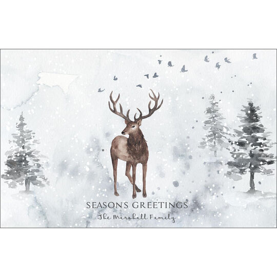 Snowy Deer Placemats